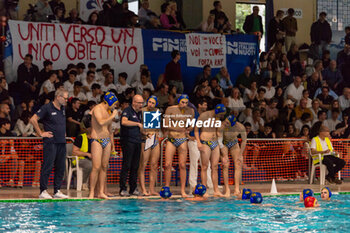 2023-05-20 - Aldo Sussarello Brescia Waterpolo head coach - PLAYOFF - RN FLORENTIA VS BRESCIA WATERPOLO - SERIE A2 - WATERPOLO