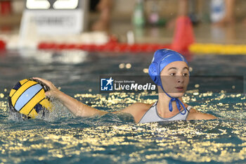 2023-09-24 - BENLEKBIR Kahena of Grand Nancy AC (FRA) during the preliminary round of the Waterpolo LEN Champions League Women, Group D between Sant Andreu (ESP) vs Grand Nancy (FRA), scheduled for 24 September 2023 at the Centro Federale Polo Natatorio in Ostia, Italy. - CN SANT ANDREU VS GRAND NANCY AC - CHAMPIONS LEAGUE WOMEN - WATERPOLO