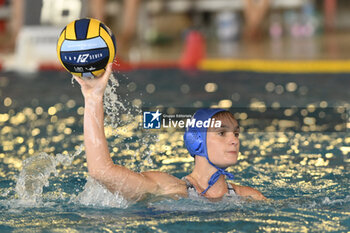 2023-09-24 - FANARA Lucie of Grand Nancy AC (FRA) during the preliminary round of the Waterpolo LEN Champions League Women, Group D between Sant Andreu (ESP) vs Grand Nancy (FRA), scheduled for 24 September 2023 at the Centro Federale Polo Natatorio in Ostia, Italy. - CN SANT ANDREU VS GRAND NANCY AC - CHAMPIONS LEAGUE WOMEN - WATERPOLO