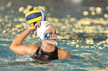 2023-09-24 - CENTANNI Sara of SIS Roma (ITA) during the preliminary round of the Waterpolo LEN Champions League Women, Group D between SIS Roma (ITA) vs Dunajuvaros (HUN), scheduled for 24 September 2023 at the Centro Federale Polo Natatorio in Ostia, Italy. - SIS ROMA VS DUNAUJVAROS VC - CHAMPIONS LEAGUE WOMEN - WATERPOLO