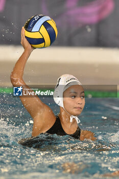 2023-09-24 - MISITI Marta of SIS Roma (ITA) during the preliminary round of the Waterpolo LEN Champions League Women, Group D between SIS Roma (ITA) vs Dunajuvaros (HUN), scheduled for 24 September 2023 at the Centro Federale Polo Natatorio in Ostia, Italy. - SIS ROMA VS DUNAUJVAROS VC - CHAMPIONS LEAGUE WOMEN - WATERPOLO