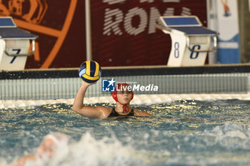 2023-09-24 - SESENA Olimpia of SIS Roma (ITA) during the preliminary round of the Waterpolo LEN Champions League Women, Group D between SIS Roma (ITA) vs Dunajuvaros (HUN), scheduled for 24 September 2023 at the Centro Federale Polo Natatorio in Ostia, Italy. - SIS ROMA VS DUNAUJVAROS VC - CHAMPIONS LEAGUE WOMEN - WATERPOLO