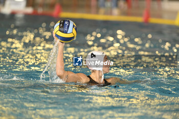 2023-09-24 - GUAL ROVIROSA Anna of SIS Roma (ITA) during the preliminary round of the Waterpolo LEN Champions League Women, Group D between SIS Roma (ITA) vs Dunajuvaros (HUN), scheduled for 24 September 2023 at the Centro Federale Polo Natatorio in Ostia, Italy. - SIS ROMA VS DUNAUJVAROS VC - CHAMPIONS LEAGUE WOMEN - WATERPOLO