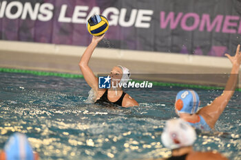 2023-09-24 - MISITI Marta of SIS Roma (ITA) during the preliminary round of the Waterpolo LEN Champions League Women, Group D between SIS Roma (ITA) vs Dunajuvaros (HUN), scheduled for 24 September 2023 at the Centro Federale Polo Natatorio in Ostia, Italy. - SIS ROMA VS DUNAUJVAROS VC - CHAMPIONS LEAGUE WOMEN - WATERPOLO