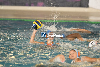 2023-09-24 - DOBI Dorina Lili of Dunaujvaros VC (HUN) during the preliminary round of the Waterpolo LEN Champions League Women, Group D between SIS Roma (ITA) vs Dunajuvaros (HUN), scheduled for 24 September 2023 at the Centro Federale Polo Natatorio in Ostia, Italy. - SIS ROMA VS DUNAUJVAROS VC - CHAMPIONS LEAGUE WOMEN - WATERPOLO