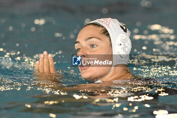 2023-09-24 - GALARDI Giuditta of SIS Roma (ITA) during the preliminary round of the Waterpolo LEN Champions League Women, Group D between SIS Roma (ITA) vs Dunajuvaros (HUN), scheduled for 24 September 2023 at the Centro Federale Polo Natatorio in Ostia, Italy. - SIS ROMA VS DUNAUJVAROS VC - CHAMPIONS LEAGUE WOMEN - WATERPOLO