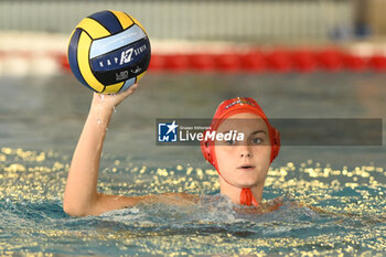 2023-09-24 - EIKEL Anna of Dunaujvaros VC (HUN) during the preliminary round of the Waterpolo LEN Champions League Women, Group D between SIS Roma (ITA) vs Dunajuvaros (HUN), scheduled for 24 September 2023 at the Centro Federale Polo Natatorio in Ostia, Italy. - SIS ROMA VS DUNAUJVAROS VC - CHAMPIONS LEAGUE WOMEN - WATERPOLO