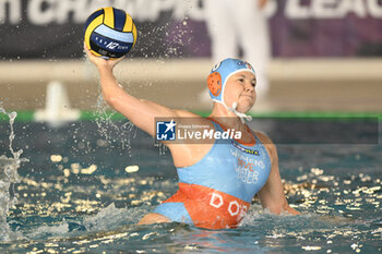 2023-09-24 - GARDA Krisztina of Dunaujvaros VC (HUN) during the preliminary round of the Waterpolo LEN Champions League Women, Group D between SIS Roma (ITA) vs Dunajuvaros (HUN), scheduled for 24 September 2023 at the Centro Federale Polo Natatorio in Ostia, Italy. - SIS ROMA VS DUNAUJVAROS VC - CHAMPIONS LEAGUE WOMEN - WATERPOLO