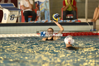 2023-09-24 - NARDINI Cecilia of SIS Roma (ITA) during the preliminary round of the Waterpolo LEN Champions League Women, Group D between SIS Roma (ITA) vs Dunajuvaros (HUN), scheduled for 24 September 2023 at the Centro Federale Polo Natatorio in Ostia, Italy. - SIS ROMA VS DUNAUJVAROS VC - CHAMPIONS LEAGUE WOMEN - WATERPOLO