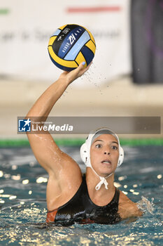 2023-09-24 - RANALLI Chiara of SIS Roma (ITA) during the preliminary round of the Waterpolo LEN Champions League Women, Group D between SIS Roma (ITA) vs Dunajuvaros (HUN), scheduled for 24 September 2023 at the Centro Federale Polo Natatorio in Ostia, Italy. - SIS ROMA VS DUNAUJVAROS VC - CHAMPIONS LEAGUE WOMEN - WATERPOLO