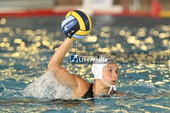 2023-09-24 - CENTANNI Sara of SIS Roma (ITA) during the preliminary round of the Waterpolo LEN Champions League Women, Group D between SIS Roma (ITA) vs Dunajuvaros (HUN), scheduled for 24 September 2023 at the Centro Federale Polo Natatorio in Ostia, Italy. - SIS ROMA VS DUNAUJVAROS VC - CHAMPIONS LEAGUE WOMEN - WATERPOLO