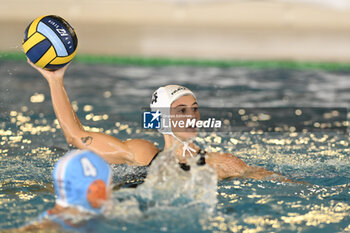 2023-09-24 - GUAL ROVIROSA Anna of SIS Roma (ITA) during the preliminary round of the Waterpolo LEN Champions League Women, Group D between SIS Roma (ITA) vs Dunajuvaros (HUN), scheduled for 24 September 2023 at the Centro Federale Polo Natatorio in Ostia, Italy. - SIS ROMA VS DUNAUJVAROS VC - CHAMPIONS LEAGUE WOMEN - WATERPOLO