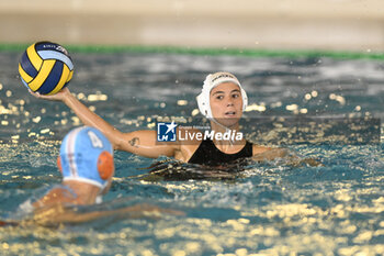 2023-09-24 - GUAL ROVIROSA Anna of SIS Roma (ITA) during the preliminary round of the Waterpolo LEN Champions League Women, Group D between SIS Roma (ITA) vs Dunajuvaros (HUN), scheduled for 24 September 2023 at the Centro Federale Polo Natatorio in Ostia, Italy. - SIS ROMA VS DUNAUJVAROS VC - CHAMPIONS LEAGUE WOMEN - WATERPOLO