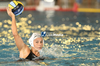 2023-09-24 - CENTANNI Sara of SIS Roma (ITA) during the preliminary round of the Waterpolo LEN Champions League Women, Group D between SIS Roma (ITA) vs Dunajuvaros (HUN), scheduled for 24 September 2023 at the Centro Federale Polo Natatorio in Ostia, Italy. - SIS ROMA VS DUNAUJVAROS VC - CHAMPIONS LEAGUE WOMEN - WATERPOLO