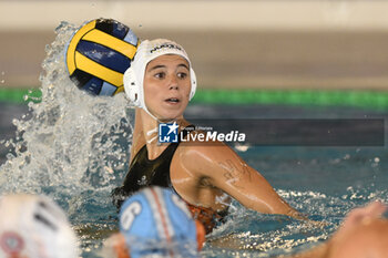 2023-09-24 - GUAL ROVIROSA Anna of SIS Roma (ITA) during the preliminary round of the Waterpolo LEN Champions League Women, Group D between SIS Roma (ITA) vs Dunajuvaros (HUN), scheduled for 24 September 2023 at the Centro Federale Polo Natatorio in Ostia, Italy. - SIS ROMA VS DUNAUJVAROS VC - CHAMPIONS LEAGUE WOMEN - WATERPOLO