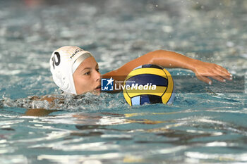 2023-09-24 - CENTANNI Sara of SIS Roma (ITA) during the preliminary round of the Waterpolo LEN Champions League Women, Group D between SIS Roma (ITA) vs Dunajuvaros (HUN), scheduled for 24 September 2023 at the Centro Federale Polo Natatorio in Ostia, Italy. - SIS ROMA VS DUNAUJVAROS VC - CHAMPIONS LEAGUE WOMEN - WATERPOLO