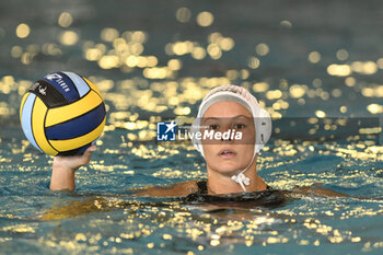 2023-09-24 - CENTANNI Sara of SIS Roma (ITA) during the preliminary round of the Waterpolo LEN Champions League Women, Group D between SIS Roma (ITA) vs Dunajuvaros (HUN), scheduled for 24 September 2023 at the Centro Federale Polo Natatorio in Ostia, Italy. - SIS ROMA VS DUNAUJVAROS VC - CHAMPIONS LEAGUE WOMEN - WATERPOLO