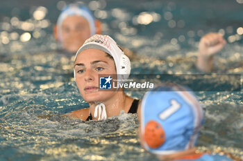 2023-09-24 - GALARDI Giuditta of SIS Roma (ITA) during the preliminary round of the Waterpolo LEN Champions League Women, Group D between SIS Roma (ITA) vs Dunajuvaros (HUN), scheduled for 24 September 2023 at the Centro Federale Polo Natatorio in Ostia, Italy. - SIS ROMA VS DUNAUJVAROS VC - CHAMPIONS LEAGUE WOMEN - WATERPOLO