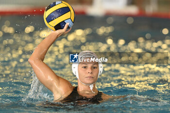 2023-09-24 - CENTANNI Sara of SIS Roma (ITA) during the preliminary round of the Waterpolo LEN Champions League Women, Group D between SIS Roma (ITA) vs Dunajuvaros (HUN), scheduled for 24 September 2023 at the Centro Federale Polo Natatorio in Ostia, Italy. - SIS ROMA VS DUNAUJVAROS VC - CHAMPIONS LEAGUE WOMEN - WATERPOLO