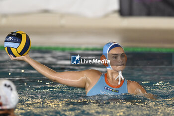 2023-09-24 - SZABO Nikolett of Dunaujvaros VC (HUN) during the preliminary round of the Waterpolo LEN Champions League Women, Group D between SIS Roma (ITA) vs Dunajuvaros (HUN), scheduled for 24 September 2023 at the Centro Federale Polo Natatorio in Ostia, Italy. - SIS ROMA VS DUNAUJVAROS VC - CHAMPIONS LEAGUE WOMEN - WATERPOLO