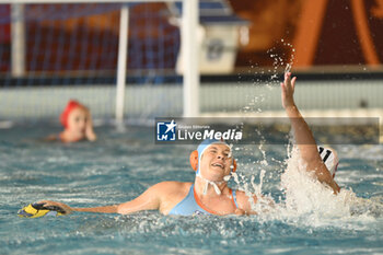 2023-09-24 - GARDA Krisztina of Dunaujvaros VC (HUN) during the preliminary round of the Waterpolo LEN Champions League Women, Group D between SIS Roma (ITA) vs Dunajuvaros (HUN), scheduled for 24 September 2023 at the Centro Federale Polo Natatorio in Ostia, Italy. - SIS ROMA VS DUNAUJVAROS VC - CHAMPIONS LEAGUE WOMEN - WATERPOLO