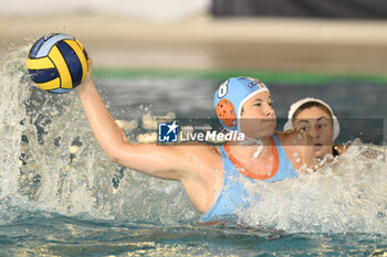 2023-09-24 - GARDA Krisztina of Dunaujvaros VC (HUN) during the preliminary round of the Waterpolo LEN Champions League Women, Group D between SIS Roma (ITA) vs Dunajuvaros (HUN), scheduled for 24 September 2023 at the Centro Federale Polo Natatorio in Ostia, Italy. - SIS ROMA VS DUNAUJVAROS VC - CHAMPIONS LEAGUE WOMEN - WATERPOLO