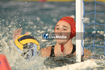 2023-09-24 - BANCHELLI Caterina of SIS Roma (ITA) during the preliminary round of the Waterpolo LEN Champions League Women, Group D between SIS Roma (ITA) vs Dunajuvaros (HUN), scheduled for 24 September 2023 at the Centro Federale Polo Natatorio in Ostia, Italy. - SIS ROMA VS DUNAUJVAROS VC - CHAMPIONS LEAGUE WOMEN - WATERPOLO