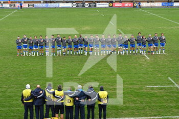 21/01/2023 - Italy during national anthem - NAZIONALE A - ITALY VS ROMANIA - ALTRO - RUGBY