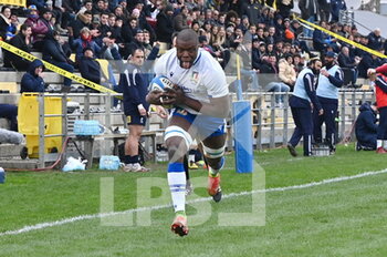21/01/2023 - Try scored by Alessandro Izekor (Italy) - NAZIONALE A - ITALY VS ROMANIA - ALTRO - RUGBY