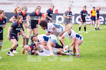 2023-04-01 - Carly Waters (USA) in action during the women’s rugby match between Canada and USA valid for the World Rugby Pacific Four Series 2023 played at Estadio Nacional Universidad Complutense,
Madrid, Spain on Saturday 01 April 2023 - WORLD RUGBY PACIFIC FOUR SERIES - WOMEN - CANADA VS USA - OTHER - RUGBY