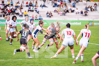 2023-04-01 - Sophie de Goede (Canada) in action during the women’s rugby match between Canada and USA valid for the World Rugby Pacific Four Series 2023 played at Estadio Nacional Universidad Complutense,
Madrid, Spain on Saturday 01 April 2023 - WORLD RUGBY PACIFIC FOUR SERIES - WOMEN - CANADA VS USA - OTHER - RUGBY