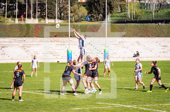 2023-04-01 - Alycia Washington (USA) in action during the women’s rugby match between Canada and USA valid for the World Rugby Pacific Four Series 2023 played at Estadio Nacional Universidad Complutense,
Madrid, Spain on Saturday 01 April 2023 - WORLD RUGBY PACIFIC FOUR SERIES - WOMEN - CANADA VS USA - OTHER - RUGBY