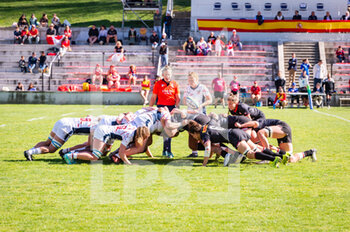 2023-04-01 - USA and Canada women’s rugby teams in action during the rugby match between Canada and USA valid for the World Rugby Pacific Four Series 2023 played at Estadio Nacional Universidad Complutense,
Madrid, Spain on Saturday 01 April 2023 - WORLD RUGBY PACIFIC FOUR SERIES - WOMEN - CANADA VS USA - OTHER - RUGBY
