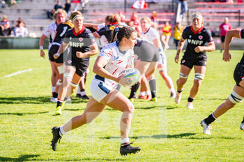2023-04-01 - Tess Feury (USA) in action during the women’s rugby match between Canada and USA valid for the World Rugby Pacific Four Series 2023 played at Estadio Nacional Universidad Complutense,
Madrid, Spain on Saturday 01 April 2023 - WORLD RUGBY PACIFIC FOUR SERIES - WOMEN - CANADA VS USA - OTHER - RUGBY