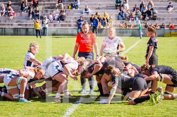 2023-04-01 - USA and Canada women’s rugby teams in action during the rugby match between Canada and USA valid for the World Rugby Pacific Four Series 2023 played at Estadio Nacional Universidad Complutense,
Madrid, Spain on Saturday 01 April 2023 - WORLD RUGBY PACIFIC FOUR SERIES - WOMEN - CANADA VS USA - OTHER - RUGBY