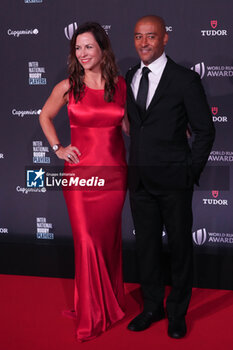 2023-10-29 - George Gregan and Erica Gregan during the World Rugby Awards 2023 on October 29, 2023 at opéra Garnier in Paris, France - RUGBY - WORLD RUGBY AWARDS 2023 - OTHER - RUGBY
