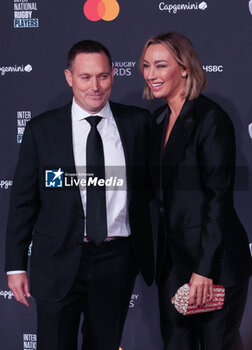 2023-10-29 - Andrew Mehrtens and Shauna McCallion during the World Rugby Awards 2023 on October 29, 2023 at opéra Garnier in Paris, France - RUGBY - WORLD RUGBY AWARDS 2023 - OTHER - RUGBY