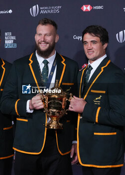 2023-10-29 - RG Snyman and Franco Moster of South Africa during the World Rugby Awards 2023 on October 29, 2023 at opéra Garnier in Paris, France - RUGBY - WORLD RUGBY AWARDS 2023 - OTHER - RUGBY