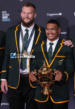 2023-10-29 - RG Snyman and Damian Willemse of South Africa during the World Rugby Awards 2023 on October 29, 2023 at opéra Garnier in Paris, France - RUGBY - WORLD RUGBY AWARDS 2023 - OTHER - RUGBY