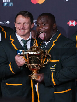 2023-10-29 - Deon Fourie, Trevor Nyakane of South Africa during the World Rugby Awards 2023 on October 29, 2023 at opéra Garnier in Paris, France - RUGBY - WORLD RUGBY AWARDS 2023 - OTHER - RUGBY