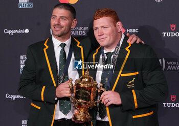 2023-10-29 - Willie Le Roux and Steven Kitshoff of South Africa during the World Rugby Awards 2023 on October 29, 2023 at opéra Garnier in Paris, France - RUGBY - WORLD RUGBY AWARDS 2023 - OTHER - RUGBY