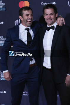 2023-10-29 - Conrad Smith and Richie McCaw of New Zealand during the World Rugby Awards 2023 on October 29, 2023 at opéra Garnier in Paris, France - RUGBY - WORLD RUGBY AWARDS 2023 - OTHER - RUGBY
