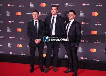 2023-10-29 - Paul Williams, Brett Cronan and Nic Berry during the World Rugby Awards 2023 on October 29, 2023 at opéra Garnier in Paris, France - RUGBY - WORLD RUGBY AWARDS 2023 - OTHER - RUGBY