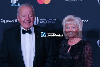 2023-10-29 - World Rugby President, Sir Bill Beaumont and his wife Hilary during the World Rugby Awards 2023 on October 29, 2023 at opéra Garnier in Paris, France - RUGBY - WORLD RUGBY AWARDS 2023 - OTHER - RUGBY