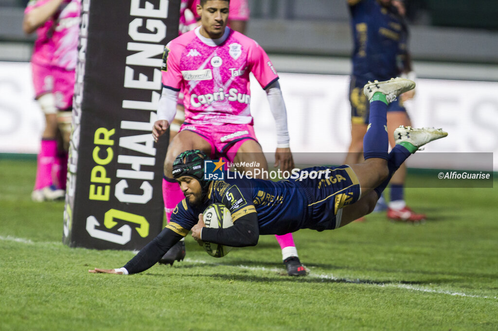 Benetton Rugby vs Stade Francais Paris - CHALLENGE CUP - RUGBY