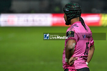 2023-12-16 - Rino Smith, full back of Benetton Rugby, during the EPCR CHALLENGE CUP match between Benetton Rugby and USAP Perpignan on 16 December 2023 at Stadio Monigo in Treviso, Italy - BENETTON RUGBY VS USAP - CHALLENGE CUP - RUGBY