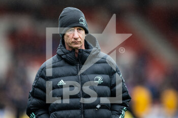 14/01/2023 - Head Coach Leo Cullen of Leinster Rugby during the Champions Cup, rugby union match between Gloucester Rugby and Leinster Rugby on January 14, 2023 at the Kingsholm Stadium in Gloucester, England - RUGBY - CHAMPIONS CUP - GLOUCESTER V LEINSTER - HEINEKEN CHAMPIONS CUP - RUGBY