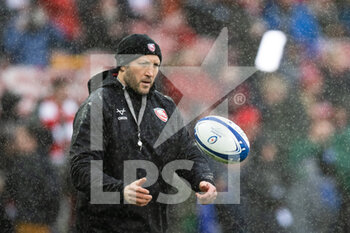 14/01/2023 - Head Coach George Skivington of Gloucester Rugby during the Champions Cup, rugby union match between Gloucester Rugby and Leinster Rugby on January 14, 2023 at the Kingsholm Stadium in Gloucester, England - RUGBY - CHAMPIONS CUP - GLOUCESTER V LEINSTER - HEINEKEN CHAMPIONS CUP - RUGBY