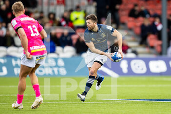 14/01/2023 - Ross Byrne of Leinster Rugby during the Champions Cup, rugby union match between Gloucester Rugby and Leinster Rugby on January 14, 2023 at the Kingsholm Stadium in Gloucester, England - RUGBY - CHAMPIONS CUP - GLOUCESTER V LEINSTER - HEINEKEN CHAMPIONS CUP - RUGBY