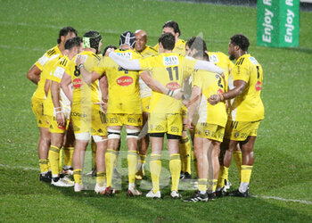 14/01/2023 - Team Stade Rochelais during the Champions Cup, rugby union match between Stade Rochelais (La Rochelle) and Ulster Rugby on January 14, 2023 at Marcel Deflandre stadium in La Rochelle, France - RUGBY - CHAMPIONS CUP - LA ROCHELLE V ULSTER - HEINEKEN CHAMPIONS CUP - RUGBY
